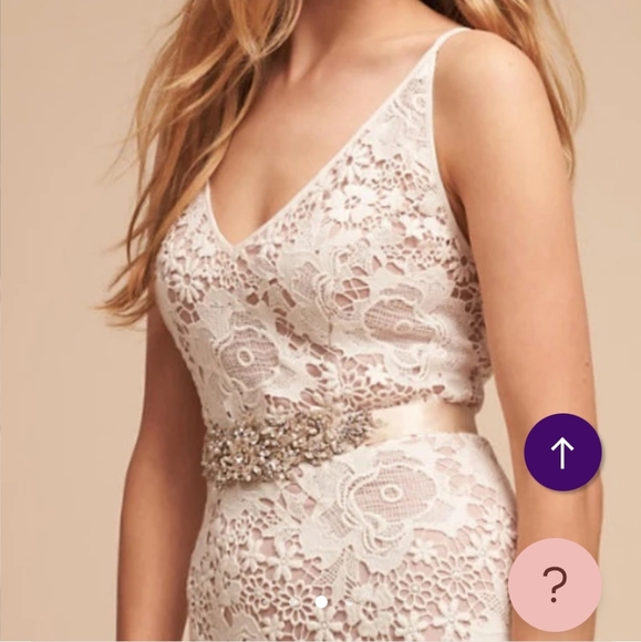 Anthropologie BHLDN Andrea Gown Ranna Gill Size 2 - Picture 4 of 16